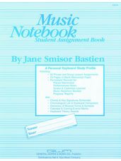 Music Notebook (Student Assignment Book)