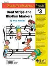 Music Proficiency Pack #3 - Beat Strips and Rhythm Markers