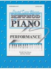 David Carr Glover Method for Piano: Performance, Level 1