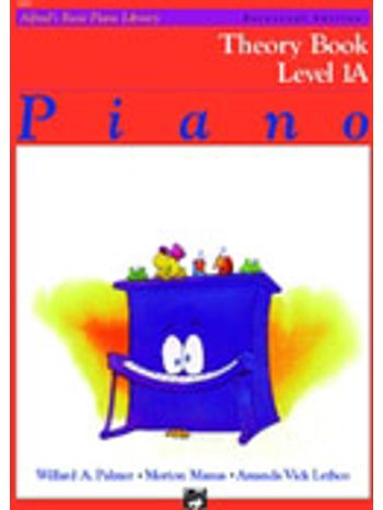 Universal Edition Theory Book 1A Alfred's Basic Piano