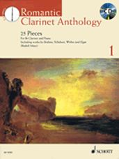 Romantic Clarinet Anthology Vol 1: 25 Pieces Clarinet And Piano (Book/CD)