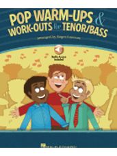 Pop Warm-Ups and Work-Outs for Tenor/Bass (Book/Audio)