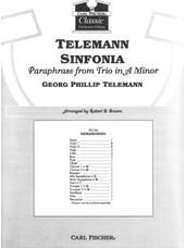 Telemann Sinfonia (Full Score)