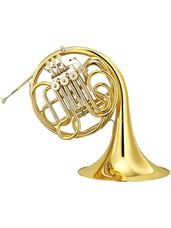 Yamaha YHR567 Intermediate French Horn - clear lacquered brass