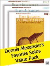 Dennis Alexander's Favorite Solos Value Pack [Piano]