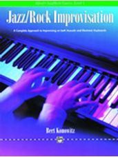 Alfred's Basic Jazz/Rock Course: Improvisation, Level 1 [Piano]