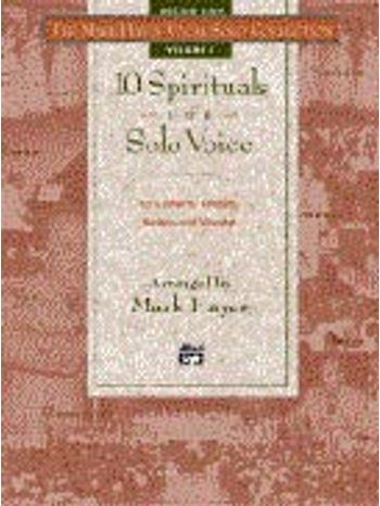 10 Spirituals for Solo Voice (Accomp CD for Med High)