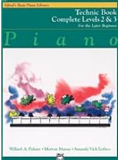 Alfred's Basic Piano Technic Book 2-3 Complete