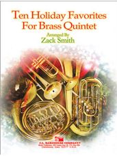Ten Holiday Favorites For Brass Quintet (Set)