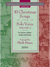 10 Christmas Songs for Solo Voice Volume 2 (Book/CD)
