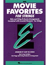 Essential Elements Movie Favorites for Strings [String Bass]