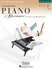 Accelerated Piano Adventures for the Older Beginner Theory 1
