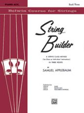 String Builder, Book III [Piano Acc.]