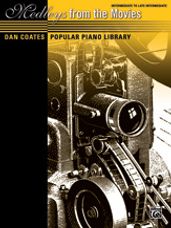 Dan Coates Popular Piano Library: Medleys from the Movies [Piano]