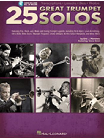 25 Great Trumpet Solos (Book and Audio)