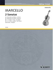 Two (2) Sonatas For Violoncello And Basso Continuo, No.1 F Major, No.4 G Minor