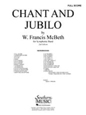 Chant & Jubilo, 2nd Edition (Full Score)