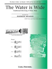 Water is Wide, The (O Waly, Waly) SATB with Tenor Solo