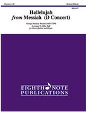 Hallelujah from Messiah (D Concert) [Brass Quintet & Organ]