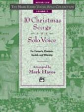 10 Christmas Songs for Solo Voice - Book Only